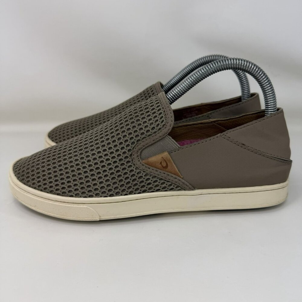 OluKai Pehuea Sneakers Brown Women’s Size 8 - Picture 2 of 7